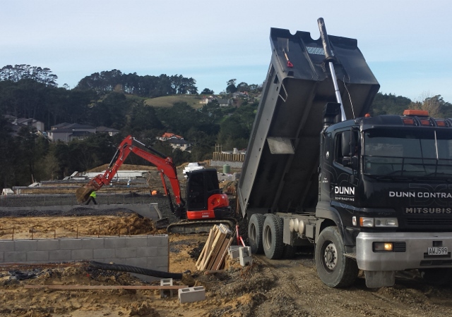 excavation for new builds